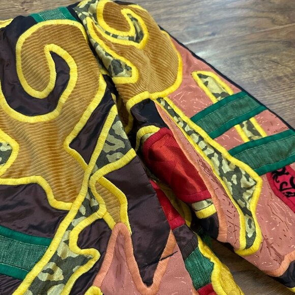 Vintage 1980s Judith Roberto patchwork Jacket - Picture 4 of 8